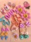 Flower power giant flower earrings, pink smile flower earrings, retro statement earrings, hippie style, groovy earrings, giant flowers product 4